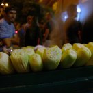 Corn seller